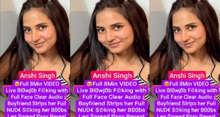 Anshi Singh First Time Ever with Boyfriend – Live Blowjob Fucking with Full Face Clear Audio