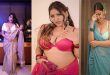 Anjali Gaud Red Saree Strip Boobs App Content Video