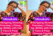 Minakshi Beautiful Innocent Chashmish Cutie Stripping Showing Pressing Boobs with Full Face