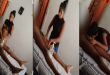 Beutiful Girl Doing Massage To Client
