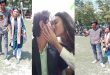 Cheater GF Showing Boobs Kissing With Best Friend